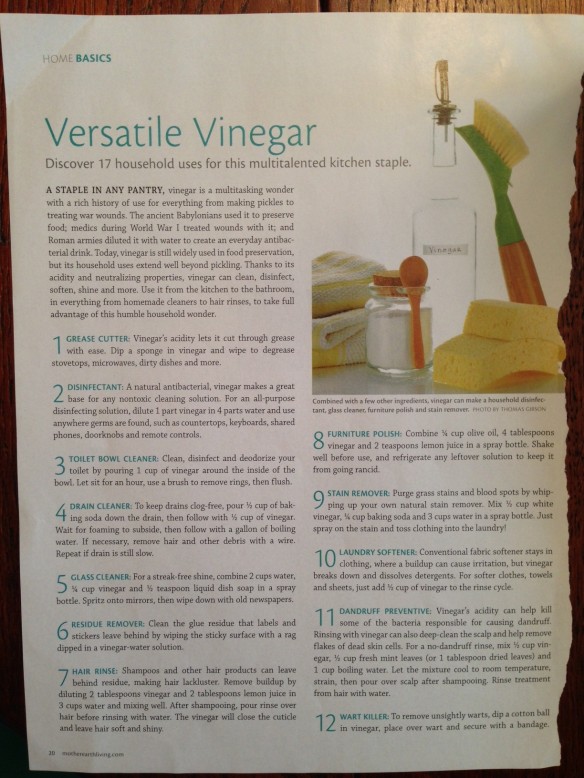 Versatile Vinegar 2